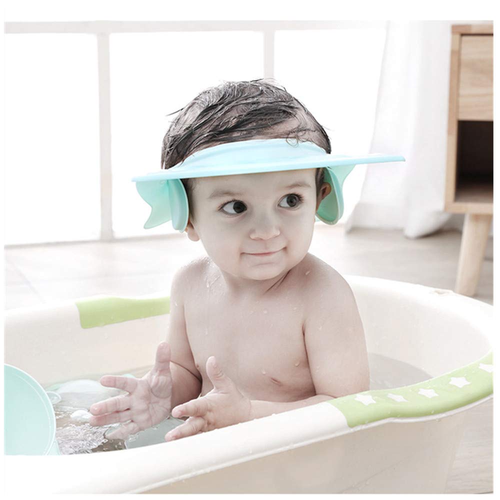 Baby Shampoo Artifact Children Shampoo Shower Cap Child Baby Ear Cap Silicone Waterproof Adjustable Protection