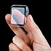 Eco-Fused Hard Case Cover Screen Protector Compatible with Apple Watch 2 (38mm) - 4 Pack - Transparent - Protects Your Apple Watch Series 2 Against Bumps and Scratches