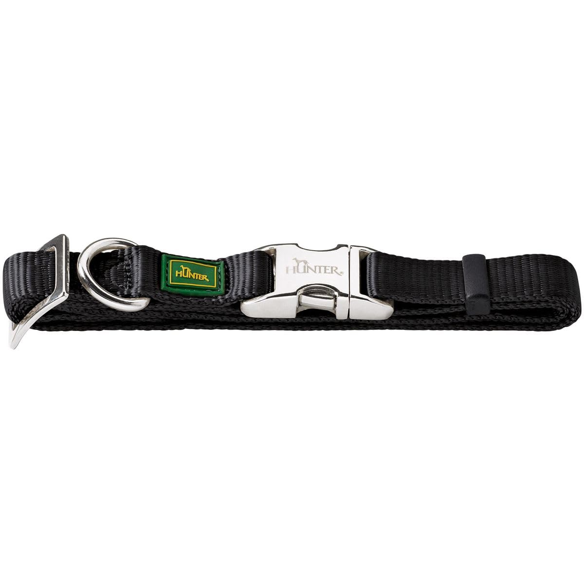 Hunter - Collar Vario Basic aluminum resealable M neck 40-55 cm black โ image 1