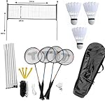 Set de badminton complet pour 4 joueurs