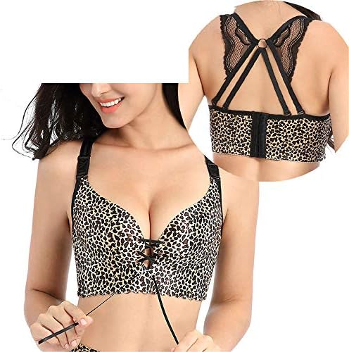 Women's Super Push Bra No Trace Beauty Back Wireless Seamless Large Size Drawstring Bra