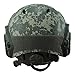 LOOGU Fast BJ Base Jump Tactical Helmet for Airsoft with 12-in-1 Headwear