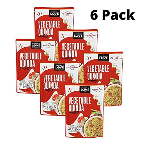 Kitchen & Love Vegetable Quinoa Medley, Pre Cooked, Microwave Ready
