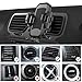 FICONEO Universal Car Phone Mount, Hands-Free Cell Phone Holder for Car Air Vent Cradles for All 4-7 Inch Smartphones