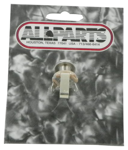 All Parts EP 055L-000 1/4-Inch Input Jack, 3/8-Inch Bushing