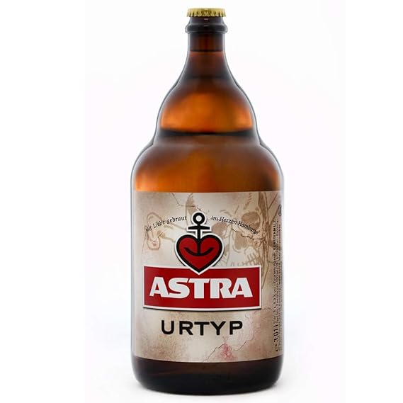 ASTRA URTYP Pils 3 Liter Kaventsoschi-Vorratsflasche 4,9% Vol, limitierte Sonderabfüllung