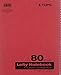 TOPS Lefty Kraft Cover Notebook, 9 x 11 Inch, College Rule, 80 Sheets, Assorted Colors (65128)