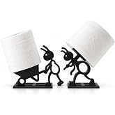 Funny Ant Toilet Paper Holder – Unique Ant Design Bathroom Decor, Toilet Paper Roll Stand for Bathroom, Rustic, Modern or Farmhouse Style, Fun Gift for Home, Friends & Family