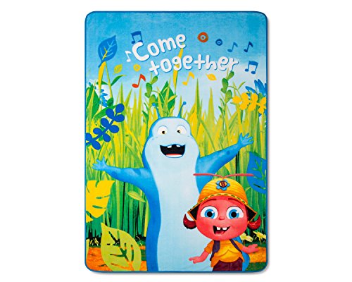 Beat Bugs Blue Bed Blanket (62