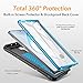 YOUMAKER Case for Galaxy Note 10, Built-in Screen Protector Work with Fingerprint ID Kickstand Full Body Heavy Duty Protection Shockproof Cover for Samsung Galaxy Note 10 6.3 Inch - Blue/Black