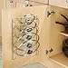 iDesign Classico Kitchen Cabinet Storage Rack for Pot, Pan Lids, 10.80