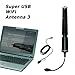 C. Crane Super USB WiFi Antenna 3 - Long Range WiFi Booster for a Windows PC - Longer Range Than the Average WiFi Extender - 2.4 GHz