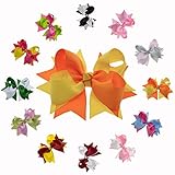 Twisted Ribbon Boutique Bows for Girls Toddlers and Babies