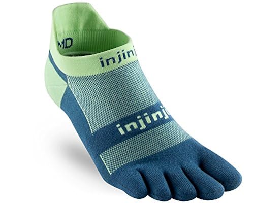 Injinji Run Original Weight No-Show (Medium, Seafoam) in Oman