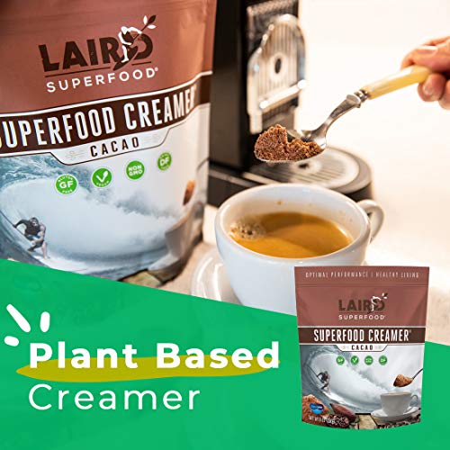 Laird Superfood NonDairy Coffee Creamer Mocha, ShelfStable Superfood NonDairy Powder Creamer