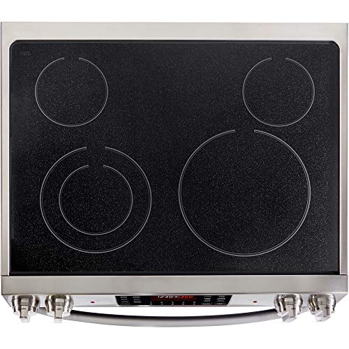 4 LG+LSE3090ST+Stainless+Smoothtop+Electric