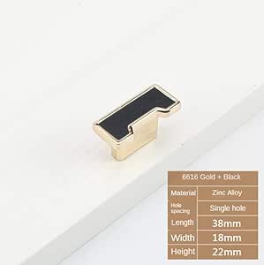 JNML Tirador para Puerta Tirador para Muebles nórdicos Armario Dorado