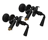 QCAA Solid Brass Storm Door Latch, Oil Rubbed