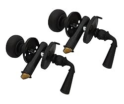 QCAA Solid Brass Storm Door Latch, Oil Rubbed