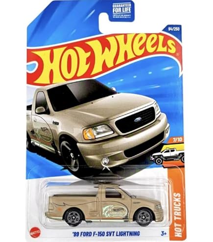Amazon.com: Jada Toys I Love The 90's 1:24 1999 Ford F150 SVT