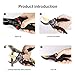 LINGSFIRE Garden Shear 8 inch Professional Premium Titanium Garden Cutter Hand Pruners Bypass Pruning Shears Gardening Clippers Scissors Tree Trimmers Secateurs with Sponge Handle Protectorthumb 2