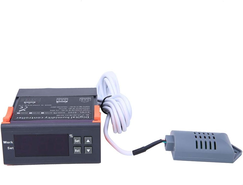 Digital Air Humidity Controller AC 220V 200mA SVWL8040 Range 199 RH