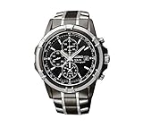 Seiko Men's Two-Tone Chronograph Solar Dress Watch