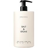 Salt & Stone Body Lotion for Women & Men| Scented Daily Body Lotion | Hydrates, Nourishes & Softens Skin | Restores Dry Skin | Fast-Absorbing | Cruelty-Free & Vegan (450 ml) (Neroli & Basil)