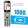 artfone-CF241A-Big-Button-Mobile-Phone-for-Elderly-Senior-Flip-Mobile-Phone-With-24-LCD-Display-SOS-Button-Talking-Number-Dual-SIM-Unlocked-Torch-Side-Buttons-Bluetooth-CameraBlack artfone CF241A Big Button Mobile Phone for Elderly, Senior Flip Mobile Phone With 2.4" LCD Display | SOS Button | Talking Number | Dual SIM Unlocked | Torch Side Buttons | Bluetooth | Camera(Black)