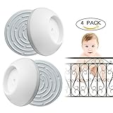 Baby Gate Wall Protector 4 Pack,Protect The Salls From Damage,Make Pressure Mounting Gates More Stable and Sturdy,BY William's Home