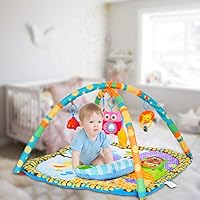 Baby Mat, Vithconl Fold Activity Gym and Play Mat for Baby - into The Forest (Ship from USA)