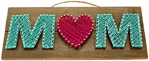 "You Have My Heart Mom" DIY String Art Kit - String Art From the Heart By Everyday Beautiful Gifts: Complete Craft Project Set With String Art Supplies, Decorative Hanging Sign Says MOM