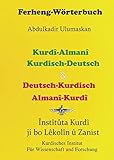 Deutsch-Kurdisches Wörterbuch Zentralkurdisch/Soranî: Amazon.de ...