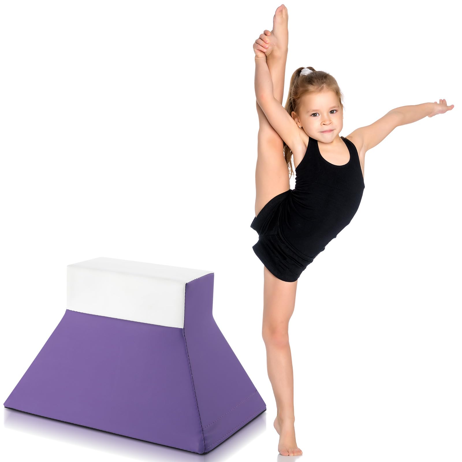 Plateforme D'équilibre Trapézoïdale Antidérapante - Pour Cheerleading, Yoga, Renforcement Musculaire à La Maison