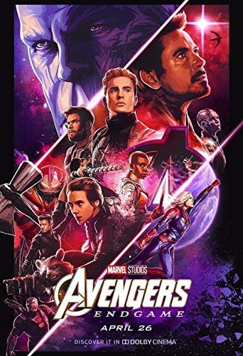 Pac Prints A3 Avenger endgame movie poster 2019 v45