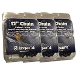 Husqvarna Set of 3 12" Chain 531300448 fits 327P4 327P5X 338XPT T435