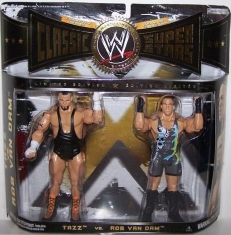 WWE JAKKS Classic Super Stars Tazz vs. Rob Van Dam