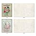 The Best Card Company - 10 Retro Blank Cards with Envelopes (4 x 5.12 Inch) - Artistic Boxed Assortment, Vintage Note Cards - Scentiments M6472OCB