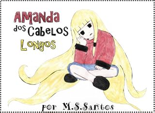 Livro Amanda dos Cabelos Longos