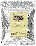 Starwest Botanicals Organic Turmeric Root Powder, 1 Pound Bulk Curcumin Spice (Pack of 2)