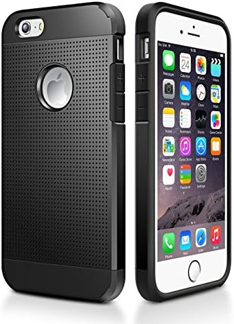 iPhone 6 Plus Case,iPhone 6s Plus Case,Geminiman Hybrid Dual Layer Slim Case,Rugged Shock-Absorption and Anti-Scratch Protective Case For iPhone 6s Plus iPhone 6 Plus 5.5 Inch-Black
