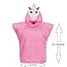 Hudz Kidz Unicorn Towel for Girls Premium Hooded Towel Poncho for Kids & Toddlers, Soft 100% Cotton, Ideal at Bath, Beach, Pool