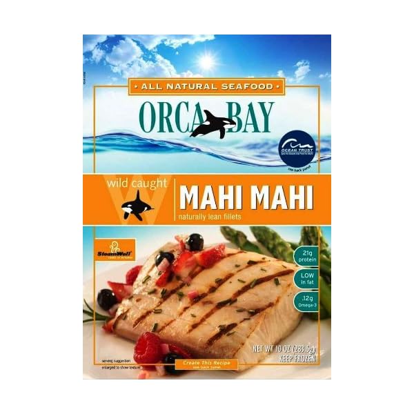 Orca Bay, Mahi Mahi Skinless Boneless Portions, 10 oz (Frozen)