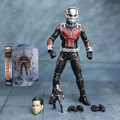 Marvel Select Avengers ANT-MAN Unmasked Disney Exclusive Action Figure