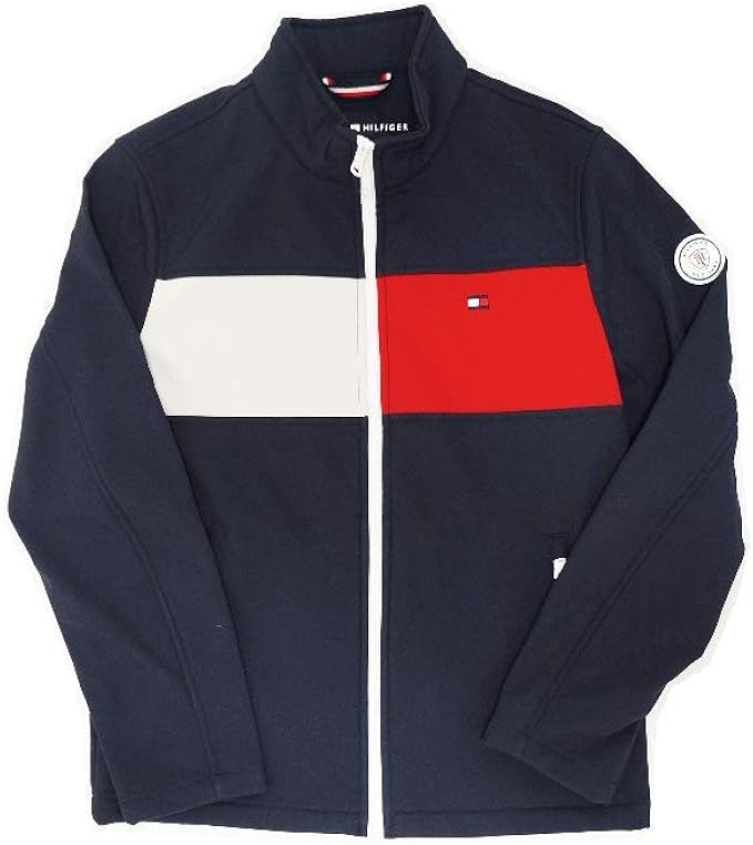tommy hilfiger colour block jacket