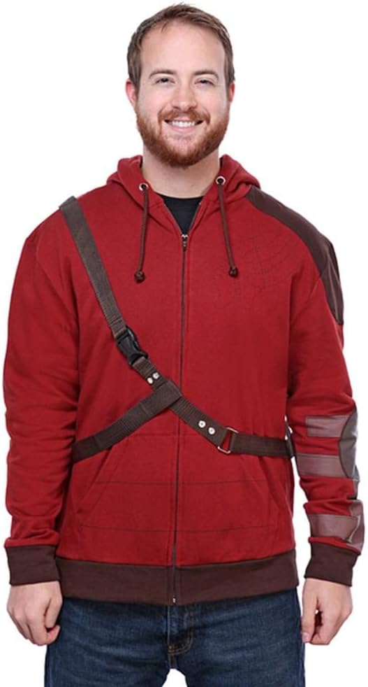 Marvel Guardians of the Galaxy Adult StarLord Hoodie Large Amazon.co