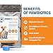Pawbiotics pet probiotics and enzymes with prebiotics, pumpkin, turmeric, fish oil a natural supplement for dogs and cats (4 ounce)