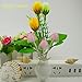 Warmstor 4 Pack Mushroom Night Light, Tulip Clove Plum Flowers Plants Plug-in Mushrooms Colors Changing Nightlight Colorful LED Wall Lamp Little Night Lights for Bathroom Bedroom Corridor Nursery