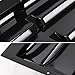 For Mustang GT 2DR 2005-2014 Coupe Black Side Vent+Rear Window Scoop Louver Cover 2006 07 08 09 10 11 12 13 14