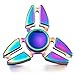 UCLL Fidget Spinner Toy Relieve Stress High Speed Focus Toy for Killing Time Autism Adult and Children (Colorful)